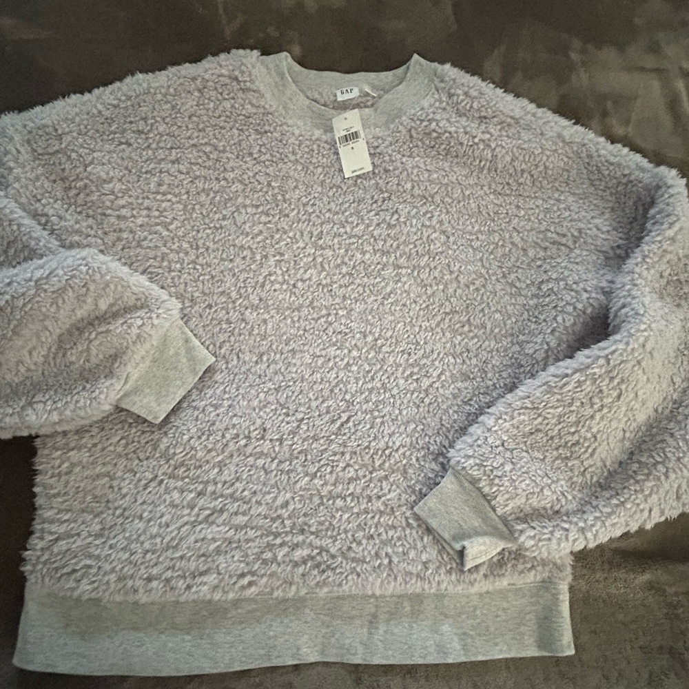 GAP Gray Crew Neck Sweater